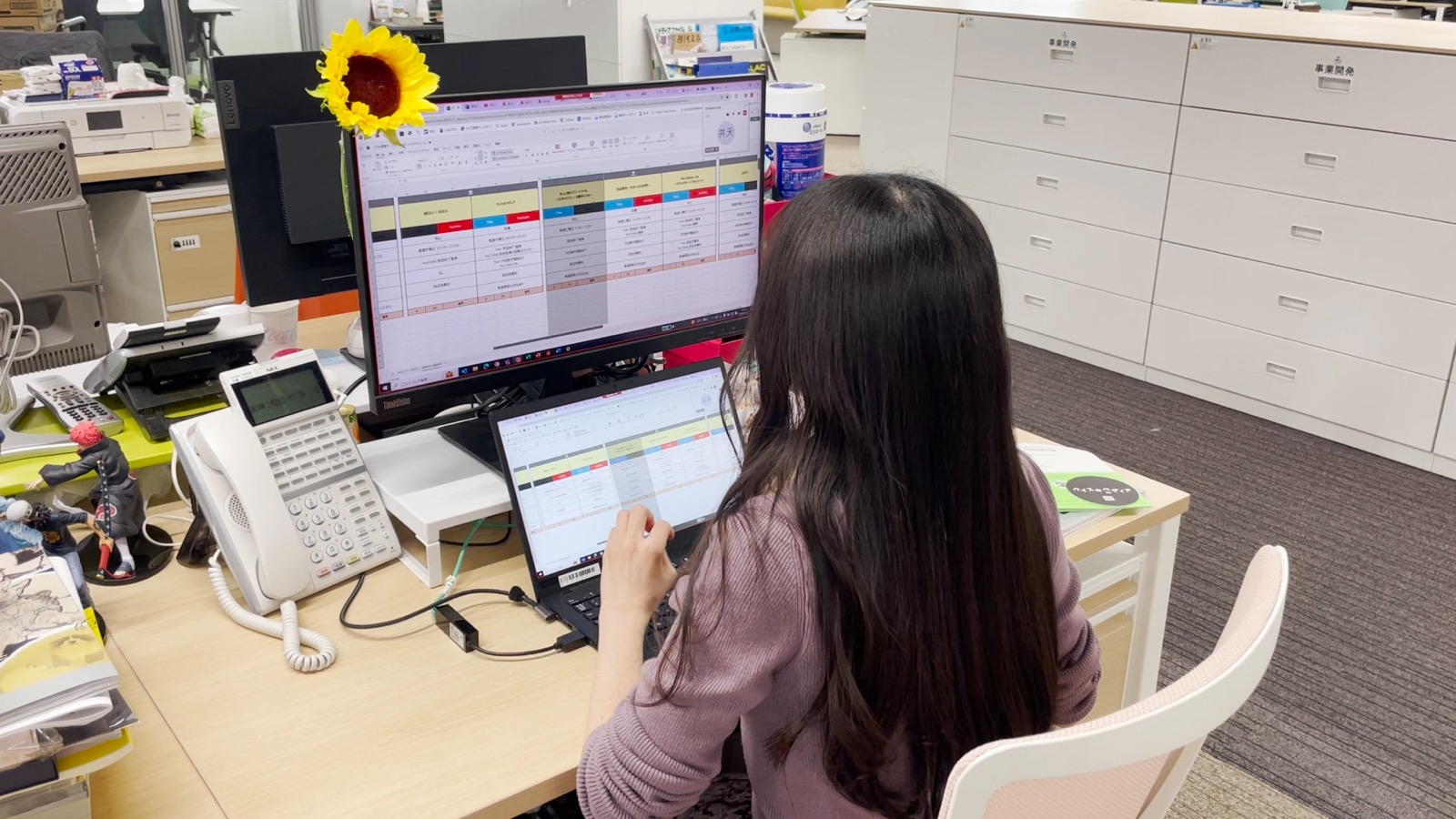 メディアコンテンツ部 M.Sさんの一日